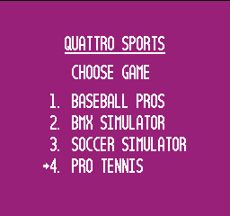 Quattro Sports Screenshot 1
